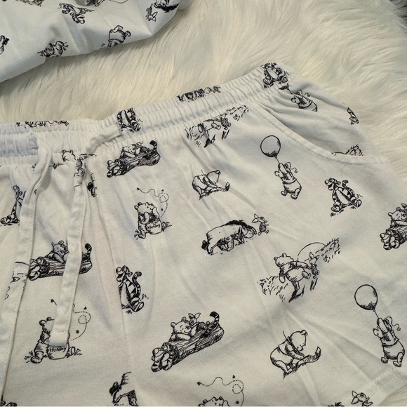 Disney Winnie the Pooh and Pals Sleepwear PJ Shorts Set for Women Large Pajamas - Picture 8 of 16